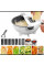 Овощерезка Basket Vegetable Cutter с контейнером и насадками для измельчения овощей