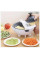 Овощерезка Basket Vegetable Cutter с контейнером и насадками для измельчения овощей