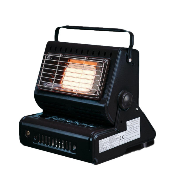 Газовый туристический обогреватель 2в1 1300W с функцией приготовления пищи и походной плиткой