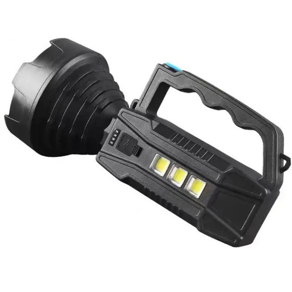 Аккумуляторный светодиодный прожектор CX-8809 с солнечной панелью и USB портативный фонарь