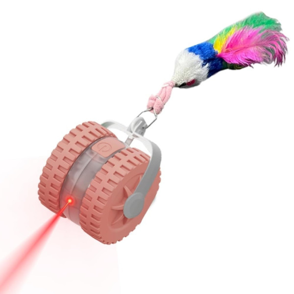 Интерактивный автоматический мячик Interactive Pet Ball с лазером и USB для кошек с датчиками