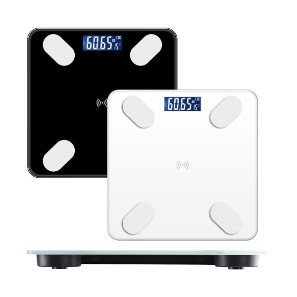 Электронные напольные весы с Bluetooth и анализатором состава тела, максимальная нагрузка 180 кг, точность 0.1