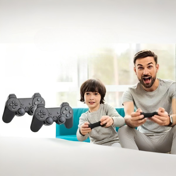 Портативная игровая приставка X2 Plus 64GB с геймстиком для телевизора и монитора