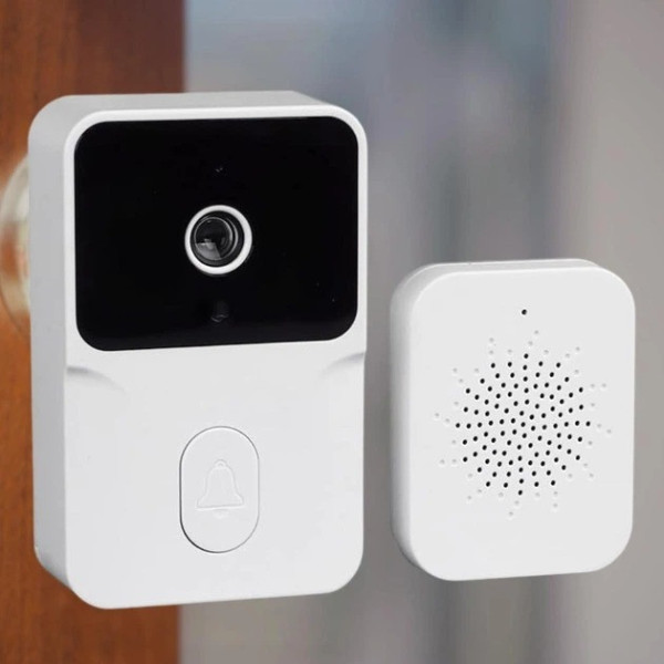 Беспроводной дверной видеозвонок Wi-Fi M6 с камерой и ночным режимом