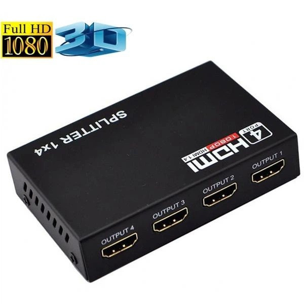 Сплиттер HDMI 1x4 MAG 4K для распределения видеосигнала на четыре устройства