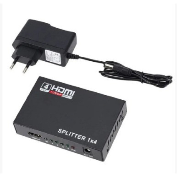 Сплиттер HDMI 1x4 MAG 4K для распределения видеосигнала на четыре устройства