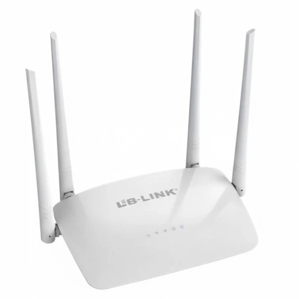 Проводной роутер LB-Link BL-WR450H с четырьмя внешними антеннами Wi-Fi 2.4GHz для дома и офиса
