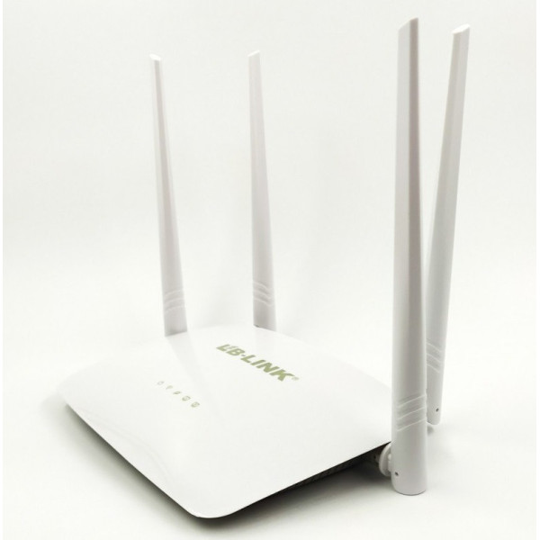 Проводной роутер LB-Link BL-WR450H с четырьмя внешними антеннами Wi-Fi 2.4GHz для дома и офиса