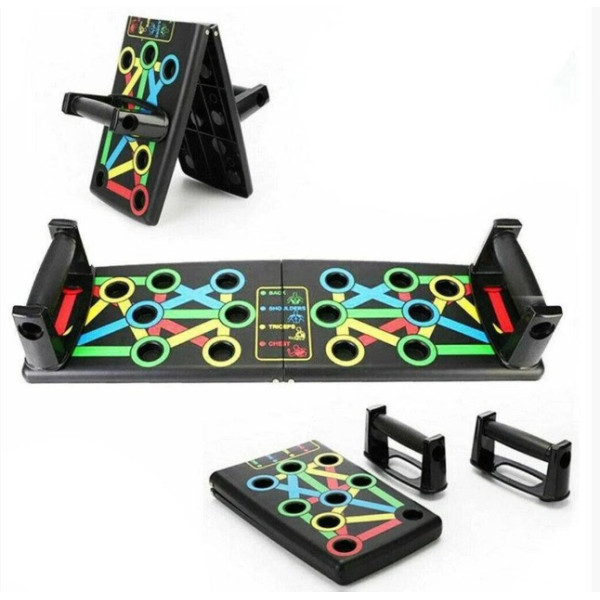 Платформа для отжиманий Power Press Push Up Board с ручками тренажер для взрослого