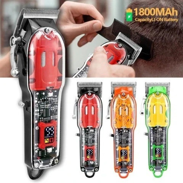 Аккумуляторная машинка для стрижки волос HAIR CUTTER LY-452 с насадками и регулировкой длины