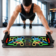 Доска для отжиманий Power Press Push Up Board, тренажер платформа для отжиманий с ручками