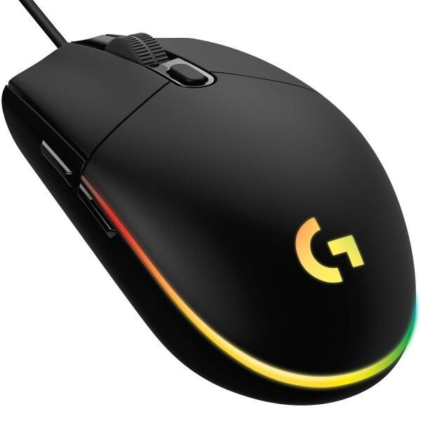 Проводная игровая мышь G102 Lightsync Black с USB, RGB подсветкой и разрешением 8000 DPI для ПК