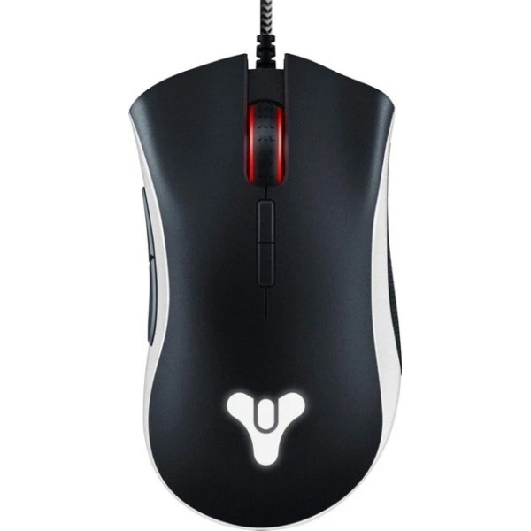 Проводная игровая мышь DeathAdder Elite Destiny с подсветкой и разрешением 16000 DPI для ПК, USB
