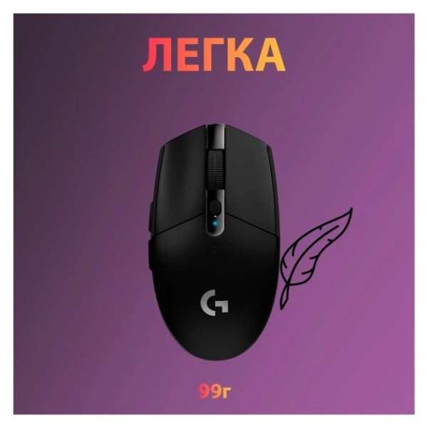 Компактная беспроводная оптическая мышь G306 с Bluetooth, 12000 DPI, 6 кнопок, классическая форма для обеих ру