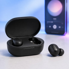 Беспроводные наушники AirDots 2 Bluetooth 5.0 TWS с микрофоном и зарядным кейсом Черные