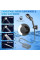 Туристический портативный аккумуляторный душ Electric Outdoor Shower 2400 мАч с LED дисплеем и USB Type-C