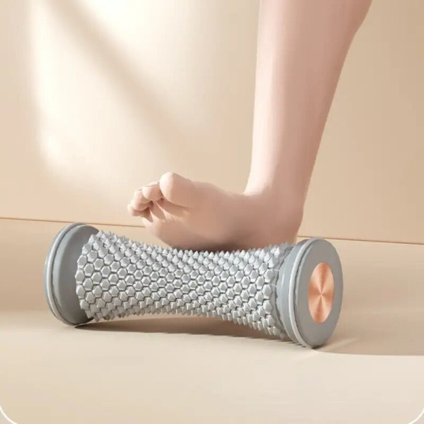 Роликовый массажер для стоп с 3D рельефом для массажа ног и расслабления