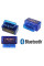 Сканер для авто ELM327 Bluetooth OBD2 диагностический адаптер 12 В для Android iOS