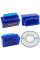 Сканер для авто ELM327 Bluetooth OBD2 диагностический адаптер 12 В для Android iOS