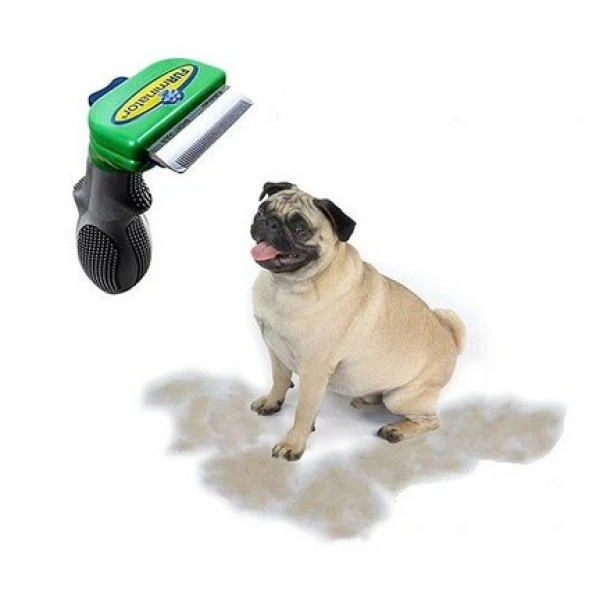 Фурминатор для собак Short Hair Small Dog 4,5 см с кнопкой для короткой шерсти до 5 кг