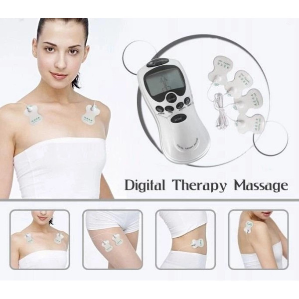 Миостимулятор электроимпульсный Echo Massager с двумя электродными накладками на батарейках