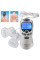Миостимулятор электроимпульсный Echo Massager с двумя электродными накладками на батарейках