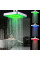 Светодиодная душевая лейка Shower Head с LED подсветкой 7 цветов квадратная 150 мм