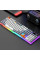Клавиатура Raiku K26 проводная мембранная USB 104 клавиши с LED подсветкой эргономичная