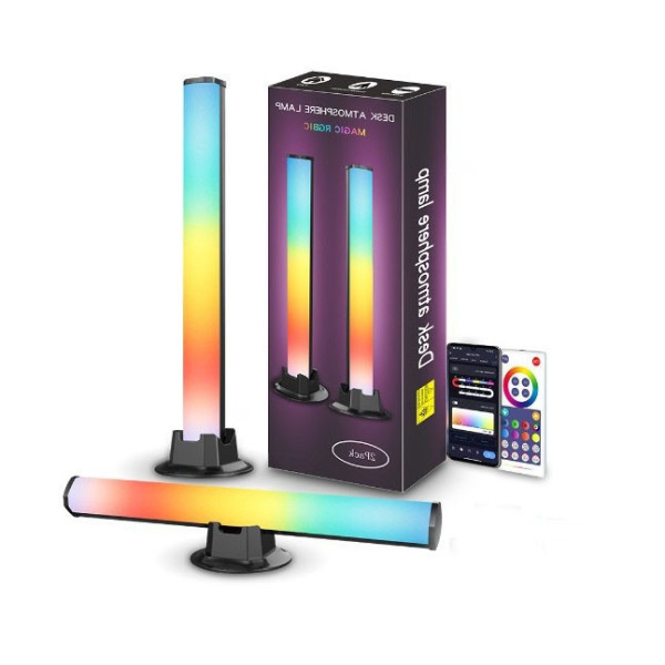 Набор из 2 RGB ламп Desktop AND HA-184 со свето-музыкой и 4-мя музыкальными режимами, черный