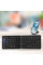 Складная Bluetooth клавиатура B023 на 67 клавиш с подставкой для телефона, русско-английская раскладка