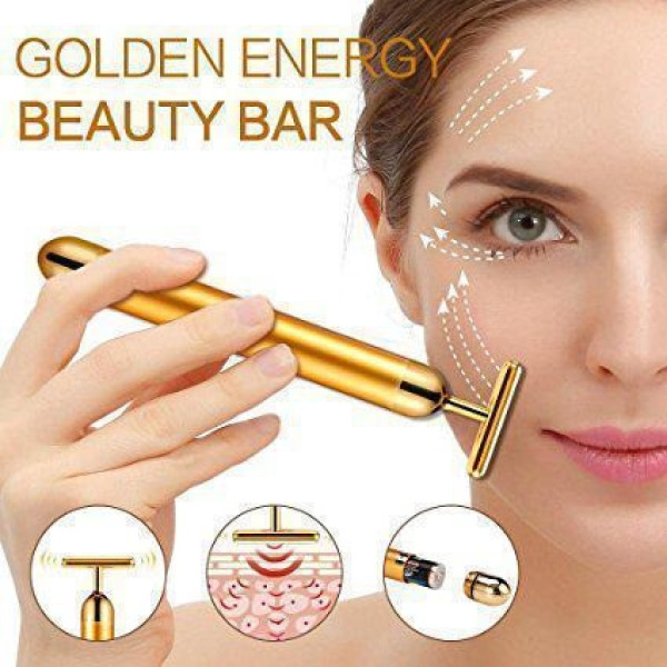 Ионный вибромассажер для лица Energy Beauty Bar 6000 микровибраций в минуту