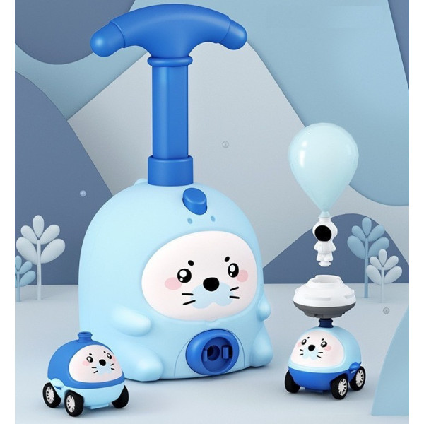 Аэромобиль Balloon Inertia Car D8811 набор машинок на воздушных шариках 2 шт разноцветный