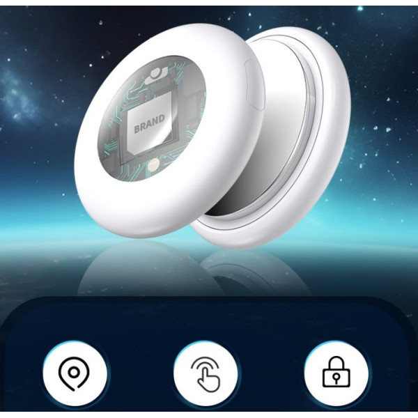Умная Bluetooth-метка Remax RT-G2303 для поиска вещей с поддержкой Find My и IPX5, белая