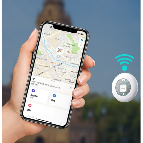 Умная Bluetooth-метка Remax RT-G2303 для поиска вещей с поддержкой Find My и IPX5, белая