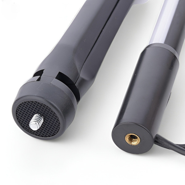 Напольный угловой светильник Corner Light RGB 120 см с пультом и музыкальным режимом, черный