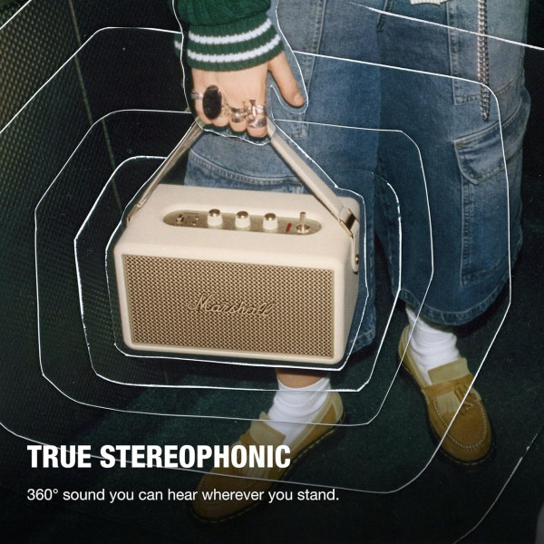 Портативная Bluetooth колонка W4 5 Вт с FM-радио, USB, microSD, TWS и ручкой