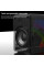 Компьютерные колонки Jedel S-527 2.0 с USB питанием, подключением 3.5 мм и RGB-подсветкой, черные