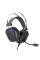 Игровая проводная гарнитура XO GE-07 с микрофоном, USB Type-A, AUX 3.5 мм и подсветкой, черная