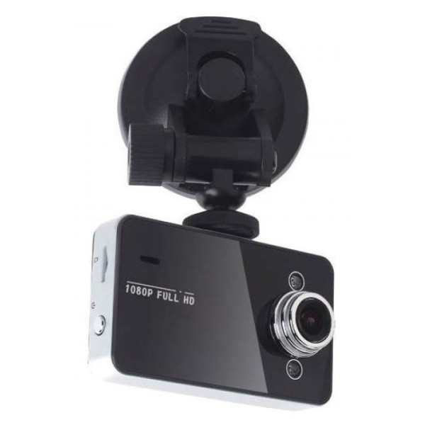 Автомобильный видеорегистратор DVR K6000 с экраном 2.7| , углом обзора 140° и поддержкой microSD до 32 ГБ