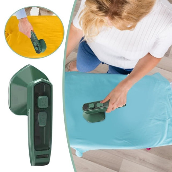 Портативная мини-утюжка Dry Iron with Spray с распылением воды и резервуаром 100 мл