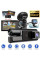 Автомобильный видеорегистратор A22 на 3 камеры с Full HD, Wi-Fi и камерой заднего вида