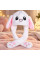 Светящаяся шапка Pikachu toys soft toys with led с подвижными ушками белого цвета