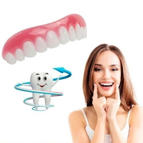 Съемные виниры Perfect Smile Veneers для отбеливания зубов, накладки на зубы White