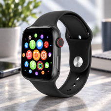 Смарт-часы наручные HiWatch T500+ Watch Black с вибрацией и звуковыми оповещениями для Android