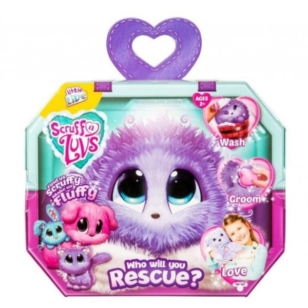 Мягкая детская игрушка Little Live Scruff-A-Luvs Няшка-Потеряшка питомец-сюрприз из плюша