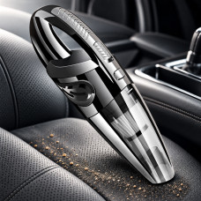 Ручной автомобильный пылесос VACCUM CLEANER E-6 XL-830 с аккумулятором и контейнером для пыли