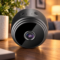 IP камера A9 с инфракрасным ночным видением и детектором движения Wi-Fi HD 1080P для внутреннего использования