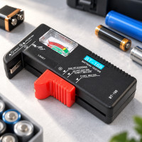 Цифровой тестер аккумуляторных батарей ANENG BT-168 PRO для проверки 18650