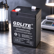 Аккумулятор 6V 4A для торговых фонарей, весов и светильников GDLITE GD-645