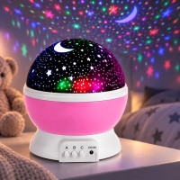 Ночник-проектор звездного неба MNG Star Master Big Dream с LED лампой на батарейках для дома